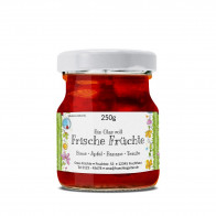 Kleine Konfitürenetiketten "Frische Früchte"