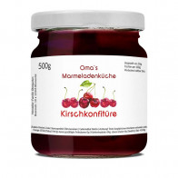 Aquarell-Etiketten "Kirschkonfitüre"