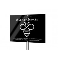 Werbeschild „Black Bee“ (editierbar)