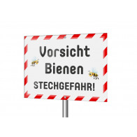 Warnschild „Stechgefahr!“ (Lagerprodukt)