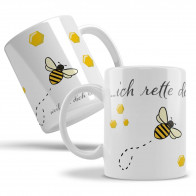 Keramiktasse „Bienenliebe"