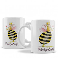 Keramiktasse „Bienenkönigin" 