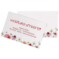 Visitenkarten "Poppy"