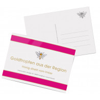 Werbepostkarten „Bee Stripes“