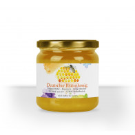 Kleine Honigglasetiketten "Aquarell Wabe"