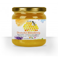 Honigetiketten "Aquarell Wabe"