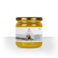 Kleine Honigglas-Fotostyle-Etiketten "Selbstgemacht mit Liebe"