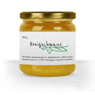 Honigglas-Etiketten "Greenleaf"
