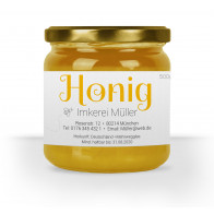 Honigetiketten "Honigzauber"