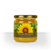 Kleine Honigglas-Etiketten "Sunpower"