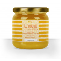 Honigglas-Etiketten "Yellow Love"