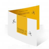 Einladungskarten „Blütenhonig“