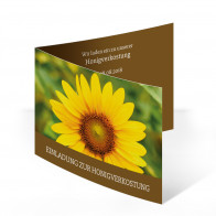 Einladungskarten „Sunpower“