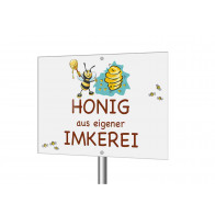 Werbeschild „Wilde Maja“ (editierbar)