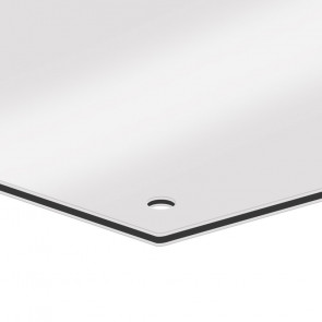 Eckbohrung in Aluverbundschild