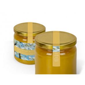 Siegeletiketten "BlueBee" in Gelb