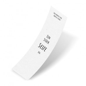 Seifenbanderole als Blanko-Vorlage