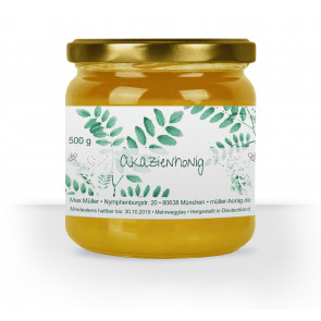 Honigetikett "Akazienhonig"