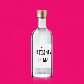 Ihr großes Flaschenetikett als Blanko-Vorlage