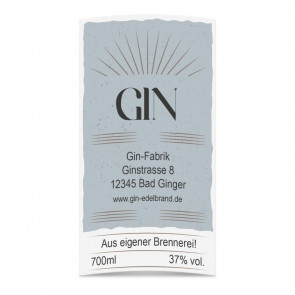 Flaschenetiketten "Starlight" 