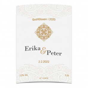 Vorschau Flaschenetikett "Schmuck"