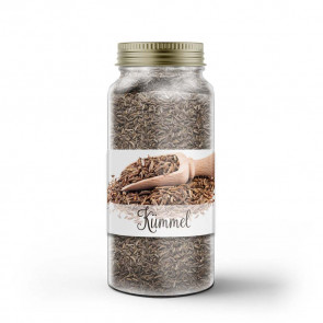 Kleines Gewürzetikett "Kümmel"