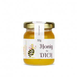 Mini-Gewährverschlussetiketten für 50g Honiggläser