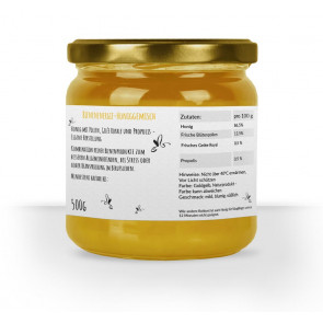 Rückseitenetiketten "Blütenhonig"