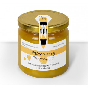 Gewährverschluss "Honigliebe" (Version dünne Biene) auf Glas