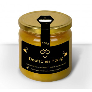 Gewährverschlussetiketten "Goldbiene"