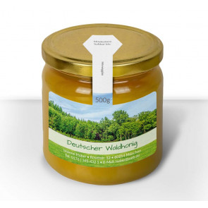 Großes Gewährverschlussetikett "Honigtau"