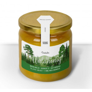 Großes Gewährverschlussetikett "Märchenwald"