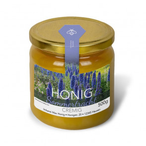 Gewährverschlussetiketten "Sommertracht"