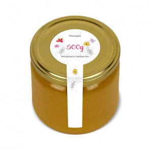 Frischesigel "Blumenfreund" auf weißem Papier