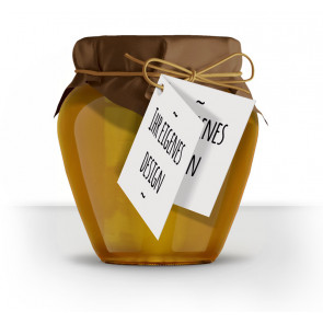 Blanko-Geschenkanhänger als Klappkarte mit Lochung