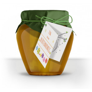 Geschenkanhänger "Happy Flowers" als Klappkarten mit Loch