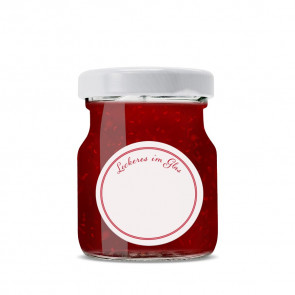 Küchensticker "Leckers im Glas"