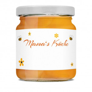 große Küchensticker "Mamas Küche" auf 500g Glas