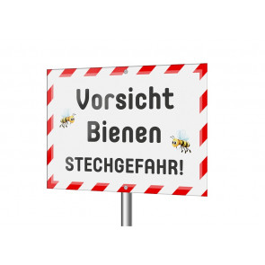 Warnschild "Stechgefahr!"