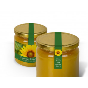 Siegeletiketten "Sunpower" dunkelgrün