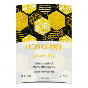 Flaschenetikett "Rayon Nouveau"