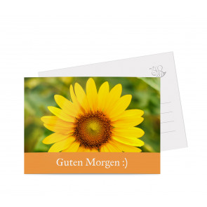 Grußkarten "Sunpower" orange