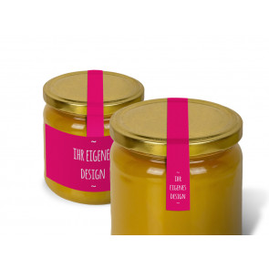 Streifenetiketten als Siegel