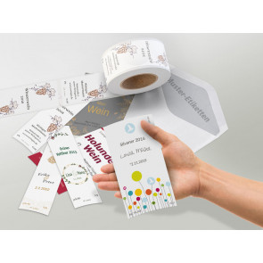 Musteretiketten (Rollenetiketten)