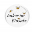 Aufkleber "Imker im Einsatz"
