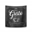 Quadratische Kaffeeetiketten "Gusto"- Vorderseite
