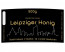 "Leipziger HoniG" - Matter Golddruck auf Honigetikett
