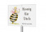 Werbeschild "Bienenkönigin"
