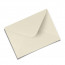 Briefumschlag, creme, gummeriert