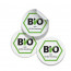 Runde Zusatzetiketten "Biosiegel" Ø 25 mm 